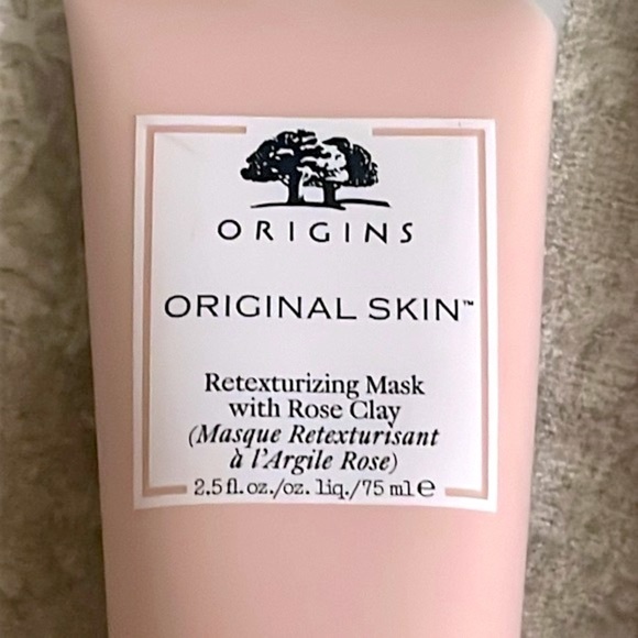 Brand New Set of 2 Origins Original Skin Retexturizing Face Mask with Rose Clay - Picture 2 of 8